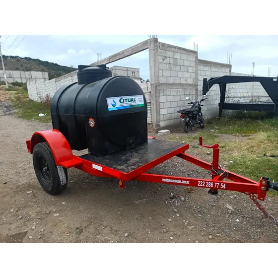 Remolque, Pipa Para Agua,  Fumigador, Carga Líquidos, 1500  