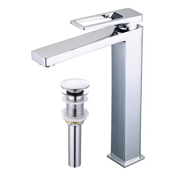 Grifo Lavabo Para Baño Un Solo Mango Agujero Casa Campo