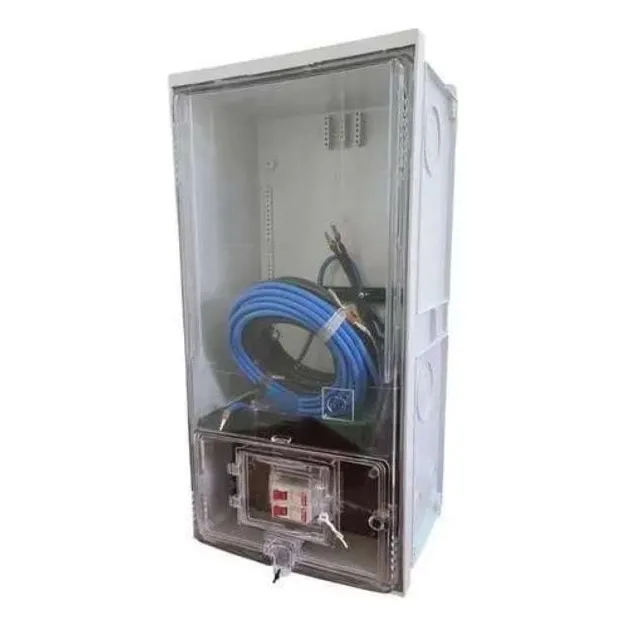 Caixa De Luz 1  Medidor Enel Lateral + Poste 90 Dan