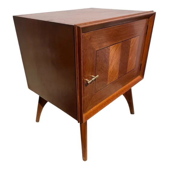 Mesita De Luz Mid Century Diseño Escandinavo Americano