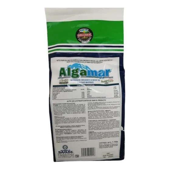 Algamar Fertilizante Organico Extracto De Algas Marinas 1 Kg