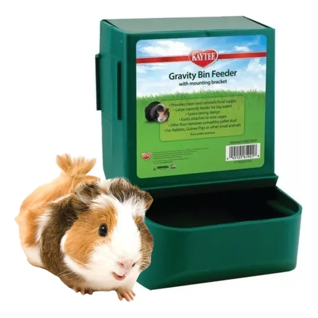 Comedero Alimentador Conejos Roedores Gravity Feeder Kaytee