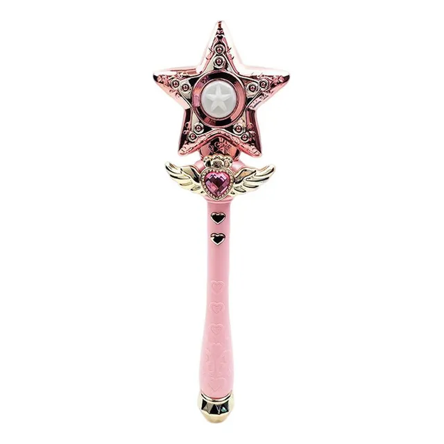 Niños Decoran La Varita Mágica De La Luna De La Princesa