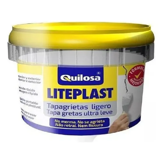 Sella Grietas Madera Yeso Muros Lite Plast Quilosa 250ml