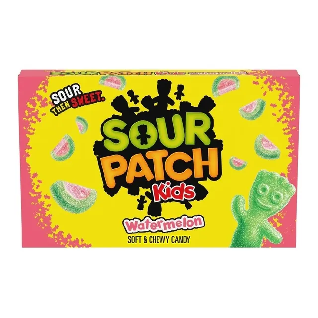 Caramelo Suave Gomitas De Sandia Agridulces Sour Patch 99g