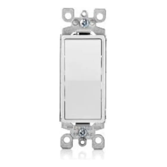 Apagador  Escalera Decora Blanco Leviton, 10 Pzas