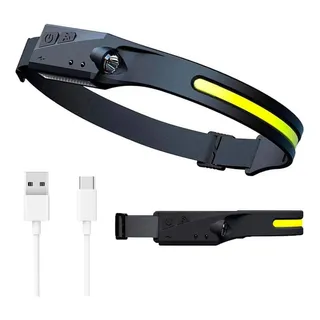 Lanterna De Cabeça Fita Led Usb Luz Forte Sensor Inteligente Lanterna De Cabeça Fita Led Usb Luz Forte Sensor Inteligente