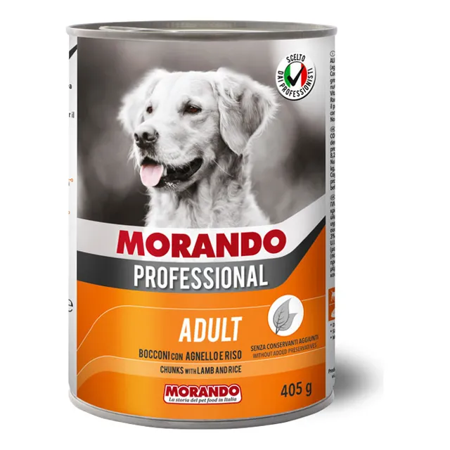 Morando Dog Salsa Cordero 405g