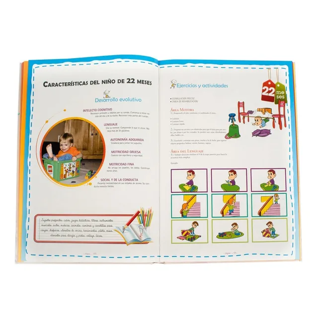 Libro Estimulación temprana Escuela maternal tapa dura Lexus