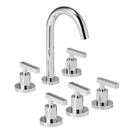 Juego Griferia Baño Combo Peirano Pura Baño Lavatorio Bidet