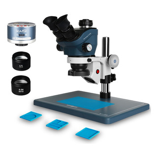 Microscopio Estereoscópico Trinocular Kaisi Tx350s 4k Microscopio Estereoscópico Trinocular Kaisi Tx350s 4k