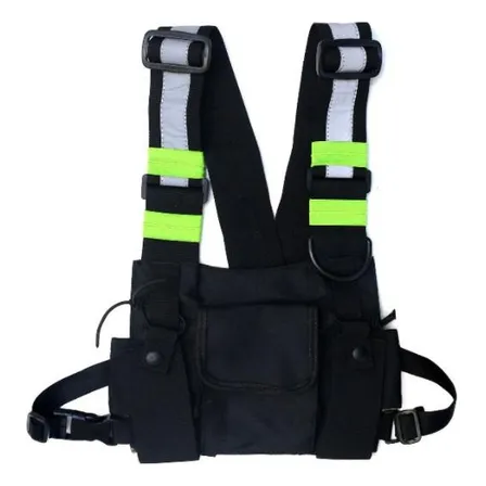 Chaleco Tactico Militar Pouch Tacticos Radio Airsoft Arnes
