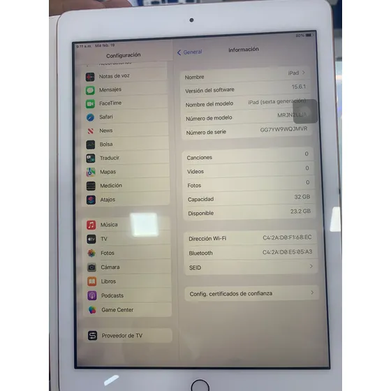 iPad 6th Generation