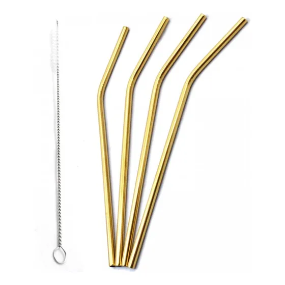 Set X5 Sorbete De Acero Inoxidable Recta Inclinada