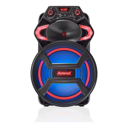 Caixa Amplificada Amvox Aca 550 Strondo Ii 550w Cor Preto Caixa Amplificada Amvox Aca 550 Strondo Ii 550w Cor Preto