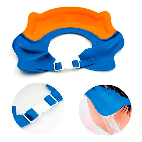 Gorro Para Baño  Protector De Ojos Y Orejas Para Niños