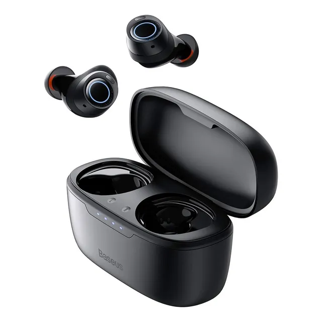 Audífonos inalámbricos in-ear Baseus Bowie MA10 140h Negro Auriculares Inalambricos Bluetooth 5.3 Compatible Con iPhone Huawei Xiaomi Sony Samsung