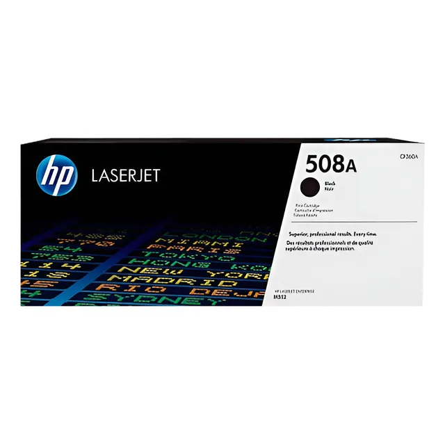 Toner Hp 508a Original Cf360a Laserjet Negro