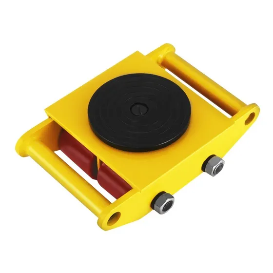 Patin De Carga Tortuga 6 Ton 4 Ruedas Disco Rotatorio