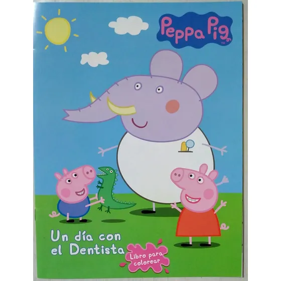 Peppa Pig & George Paq 20 Libros Fiesta Iluminar Colorear