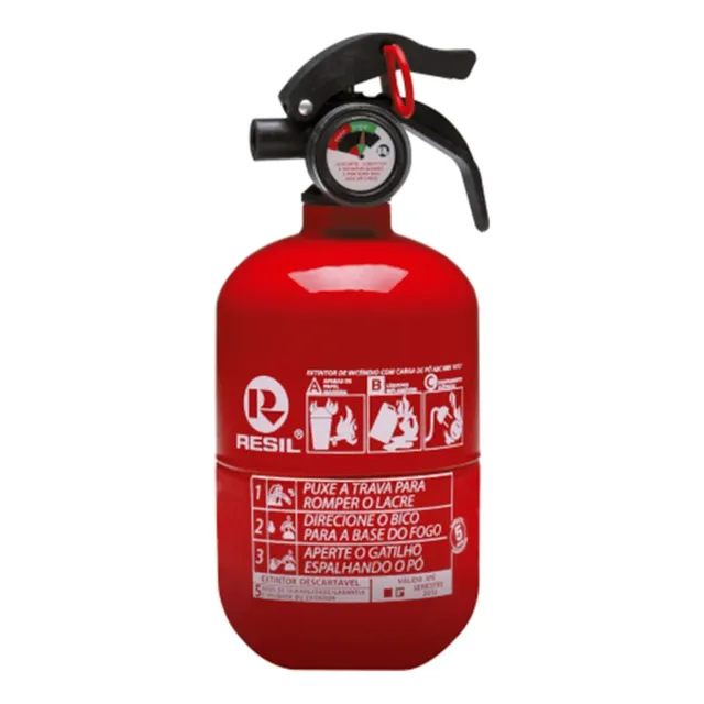 Extintor Automotivo 900g Abc 4pol Uno Mille 2011 2012 2013