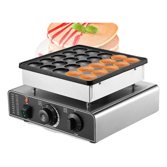 Máquina Muffins Eléctrica Industrial 25 Mini Hotcakes Impovd