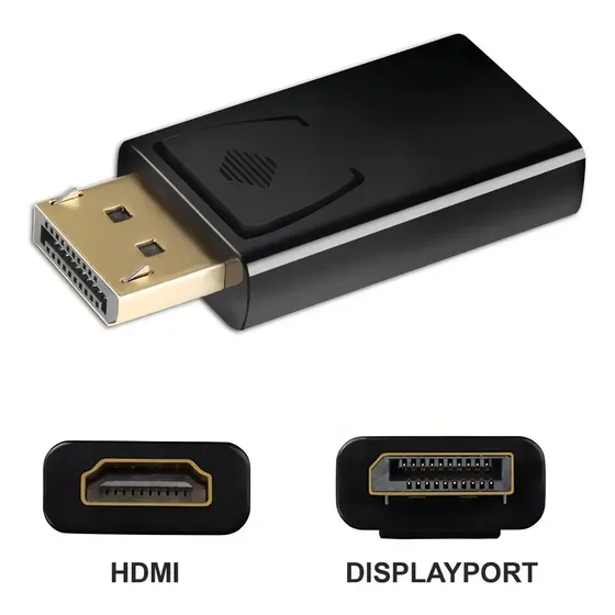 Adaptador Displayport A Hdmi 4k 3d Full Hd | Cuotas sin interés