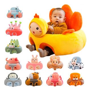 Assento Bebê Sofá Infantil Animais Cadeirinha Almofada Puff Assento Bebê Sofá Infantil Animais Cadeirinha Almofada Puff