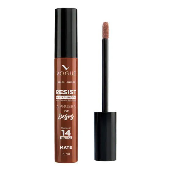 Labial Vogue Liquido Resist Misteriosa X3ml