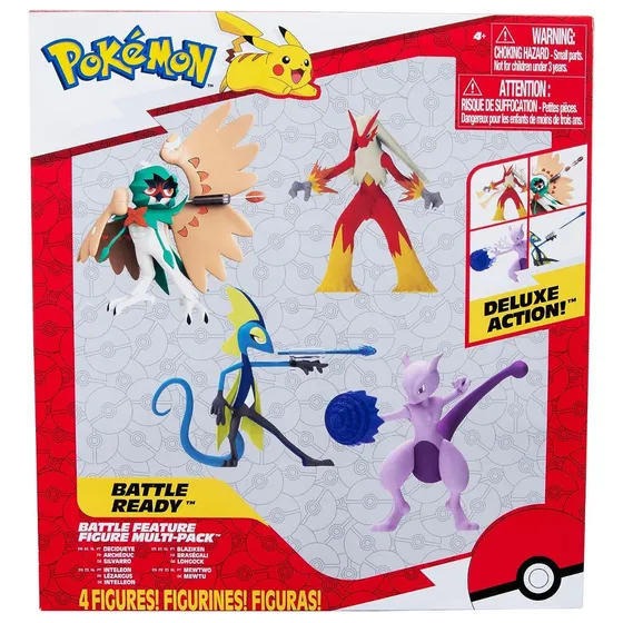 Pokemon Mega Pack Mewtwo Blaziken Inteleon Decidueye