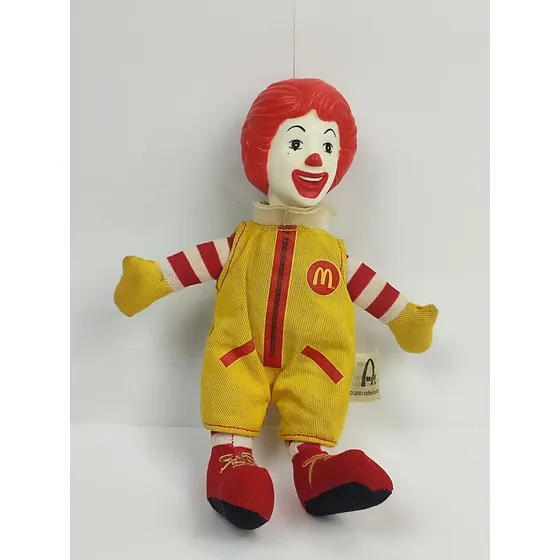 Boneco Palhaço Ronald Mc Donald Turma Do Ronald Mc Donald's