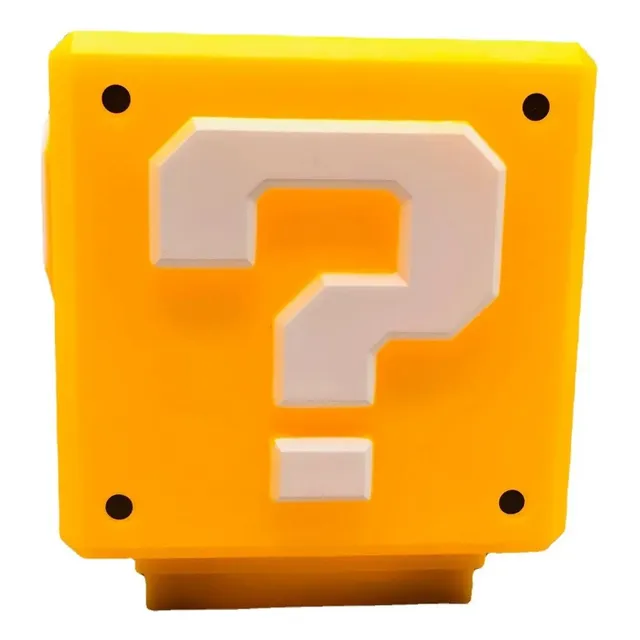 Caja Misteriosa Mario Bross Lampara Con Luz Y Sonido