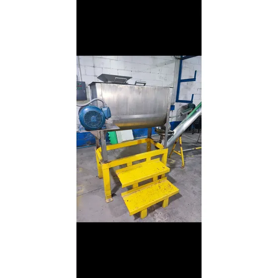 Mezclador Polvos Cintas Helicoidales Usado 170l Operativo