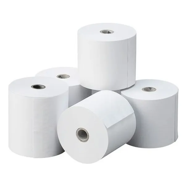 Paquete 5 Rollos Papel Termico 3 1/8x3  79mm 79 Mts *itech