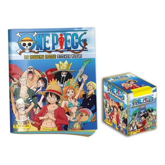 Caja One Piece Un Nuevo Mundo * 50 Sobres + Album Panini