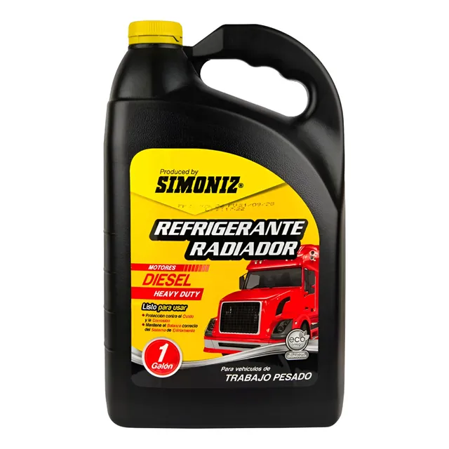Refrigerante Radiador Rojo Motores Diesel Simoniz - Galón