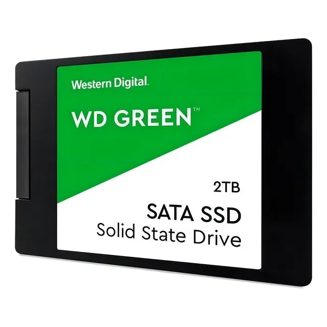 Western Digital WD Green WDS200T2G0A 2 TB - Negro con Verde