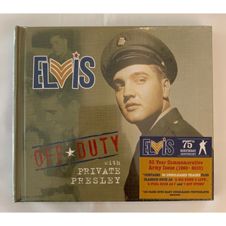 Cd Elvis Presley Off Duty With Private Presley 100 Page Book Cd Elvis Presley Off Duty With Private Presley 100 Page Book