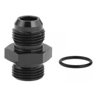 2 X 8an Macho A 8an O Adaptador De Riel De Bomba De Negro 2 X 8an Macho A 8an O Adaptador De Riel De Bomba De Negro