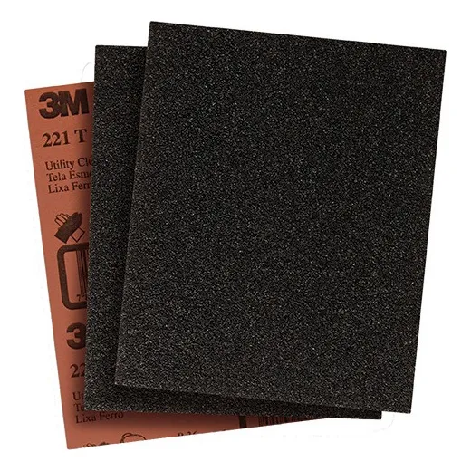 Lixa ferro grano 100 com 50 folhas 225x275mm 3M