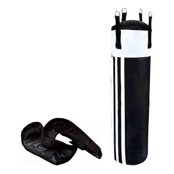 Kit De Boxeo Bolsa 90cm + Guantin Entrenamiento Reforzada P