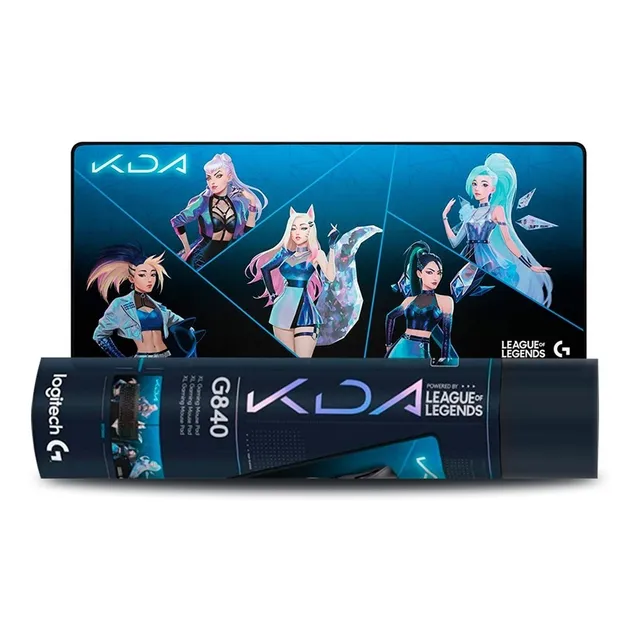 Pad Mouse Logitech G840xl Kda Leage Of Legends Personalizado