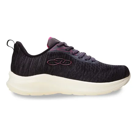 Tênis Feminino Nyx Olympikus Cinza Liso 35