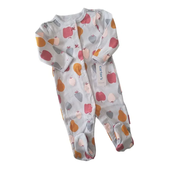 Pijama Enterito Beba Carters Algodón Frutas 6 M Y 9 M