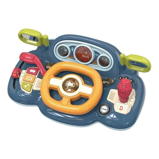 . Juguete De Conductor De Volante Simulado For Niños