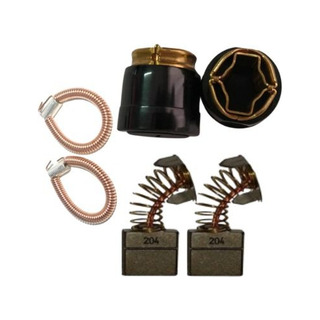 Porta Escova + Mola + Carvão Esmerilhadeira Makita Ga7020 Porta Escova + Mola + Carvão Esmerilhadeira Makita Ga7020