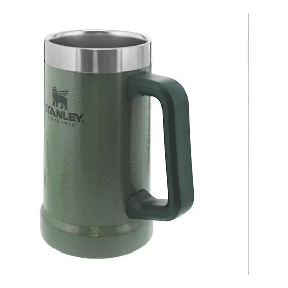 Taza térmica Stanley Adventure Big Grip lisa color hammertone green 709mL