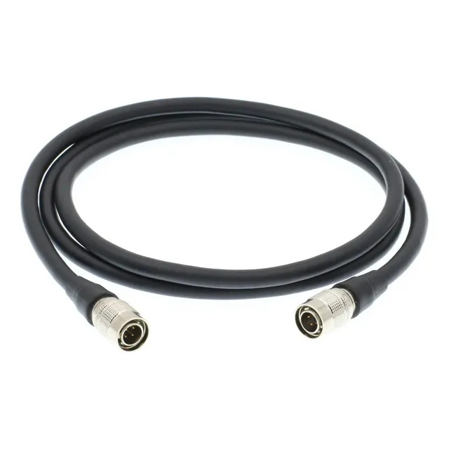 Cable De Alimentación Hirose De 4 Pines Macho A 4 Pines