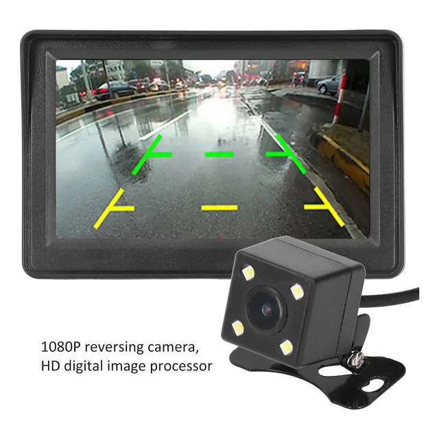 Monitor Con Camara De Reversa