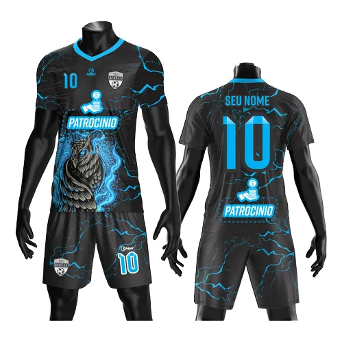 15 Kits  Camisa E Calçao Uniforme Futebol Personalizados Dry